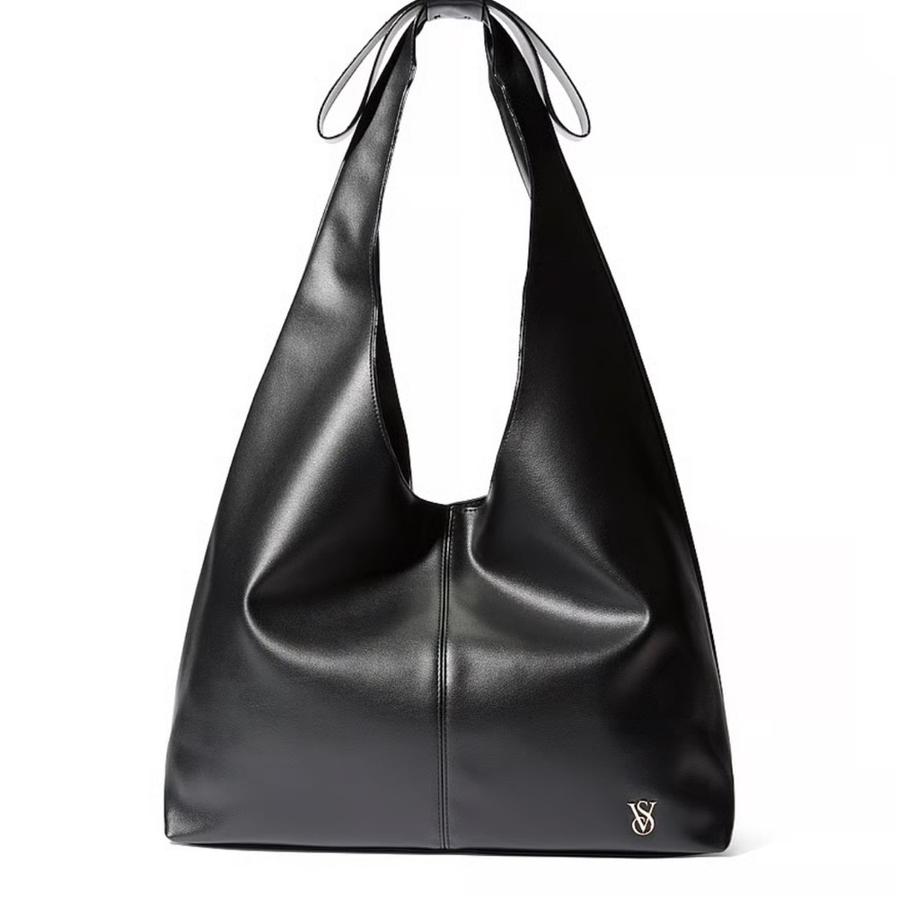 Elegant Black Bow Tote Bag